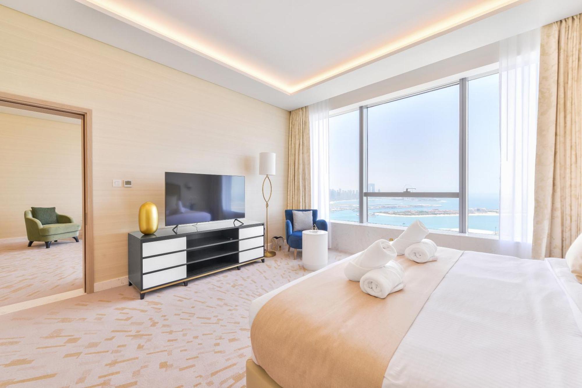 Ultra Luxury Palm Tower With Shared Hotel Facilities Дубай Екстер'єр фото